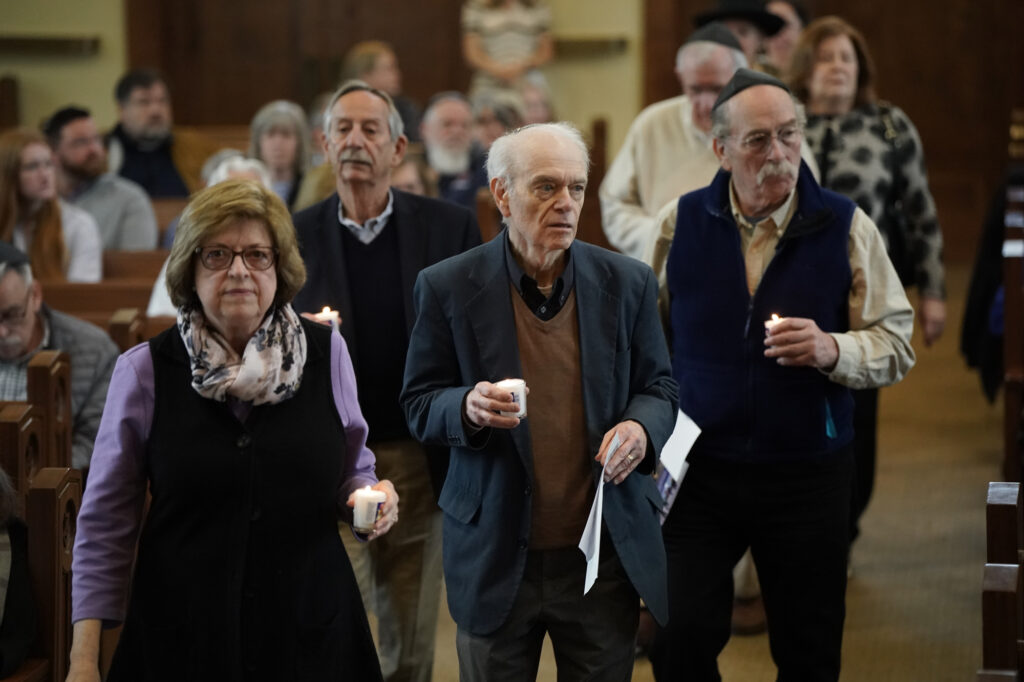 PROVIDENCE, RIÑSunday, May 5, 2024ÑYom HaShoah at Temple Emanu-El. Photo Glenn Osmundson