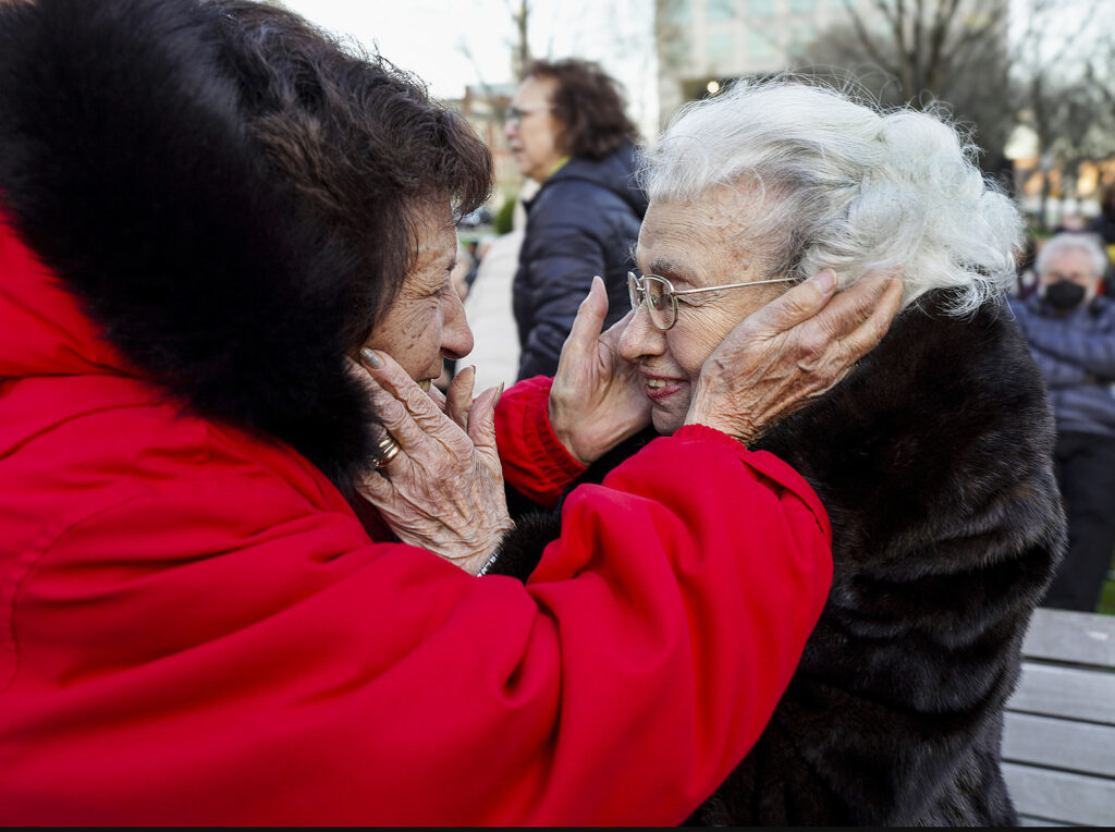 PROVIDENCE, RI—Wednesday, April 27, 2022—Holocaust remembrance ceremony. Photo Glenn Osmundson