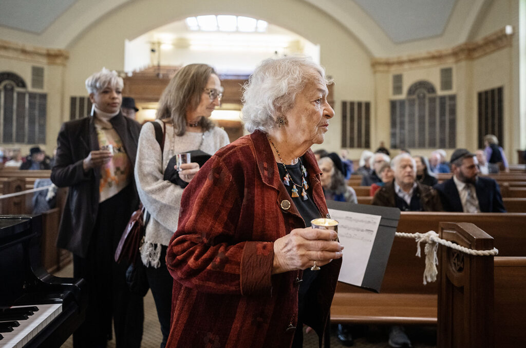 PROVIDENCE, RIÑSunday, May 5, 2024ÑYom HaShoah at Temple Emanu-El. Photo Glenn Osmundson